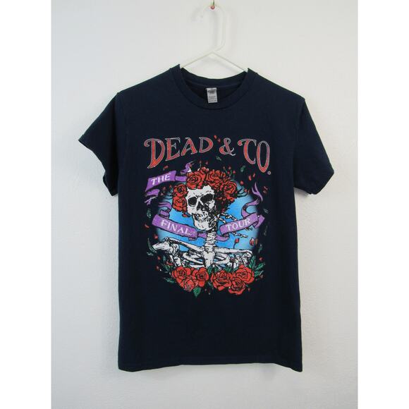 Dead & Co. Small Band Tee Black T-Shirt Graphic Tee The Final Tour Shirt - Picture 1 of 3
